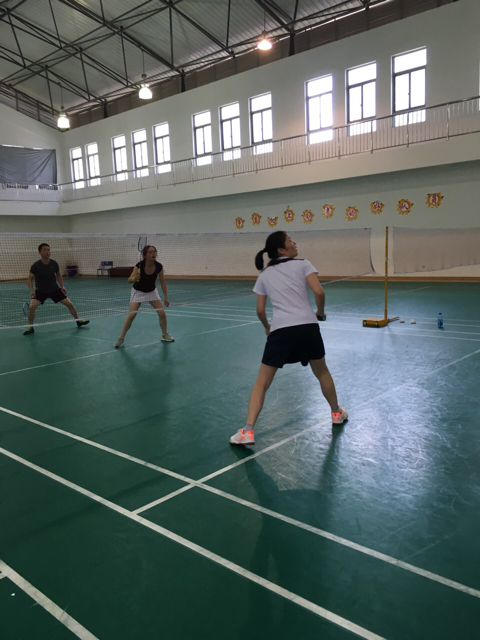 白玉兰小学三杨校区羽毛球馆